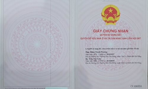Cần Bán Căn Hộ Chung Cư Phong Bắc, Quận Cẩm Lệ, TP Đà Nẵng đã có Sổ Hồng