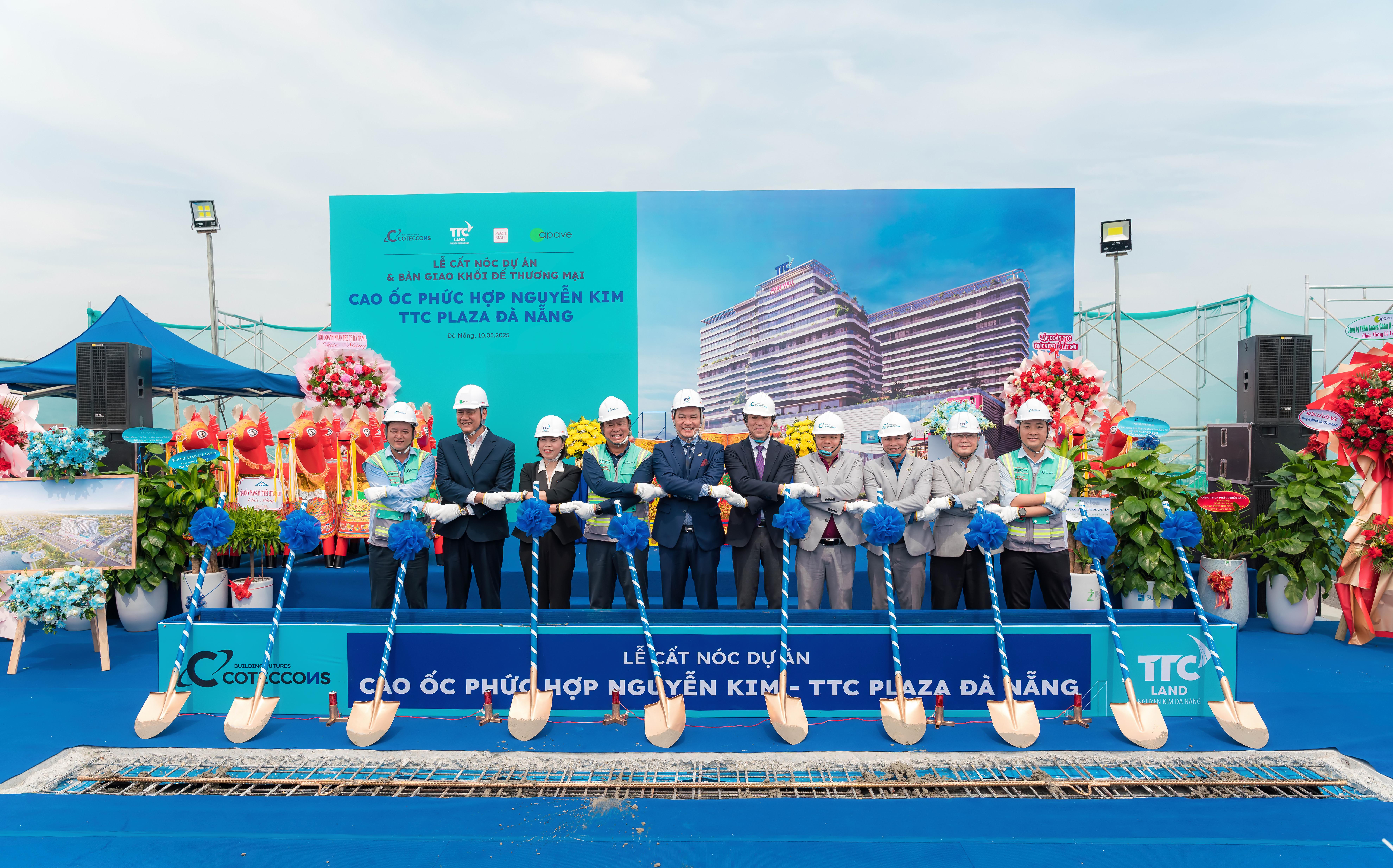 Lễ cất nóc TTC Plaza Đà Nẵng