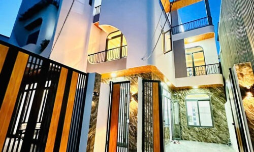 Bán Villa Mini Tôn Đản – 80m², 3 Tầng, Gara Ô Tô, Full Nội Thất, Giá 4.45 Tỷ