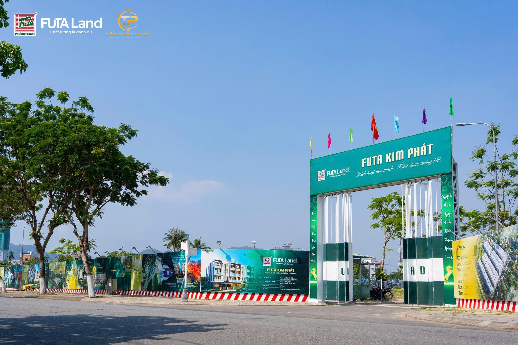 Cổng chào dự án Futa Kim Phát