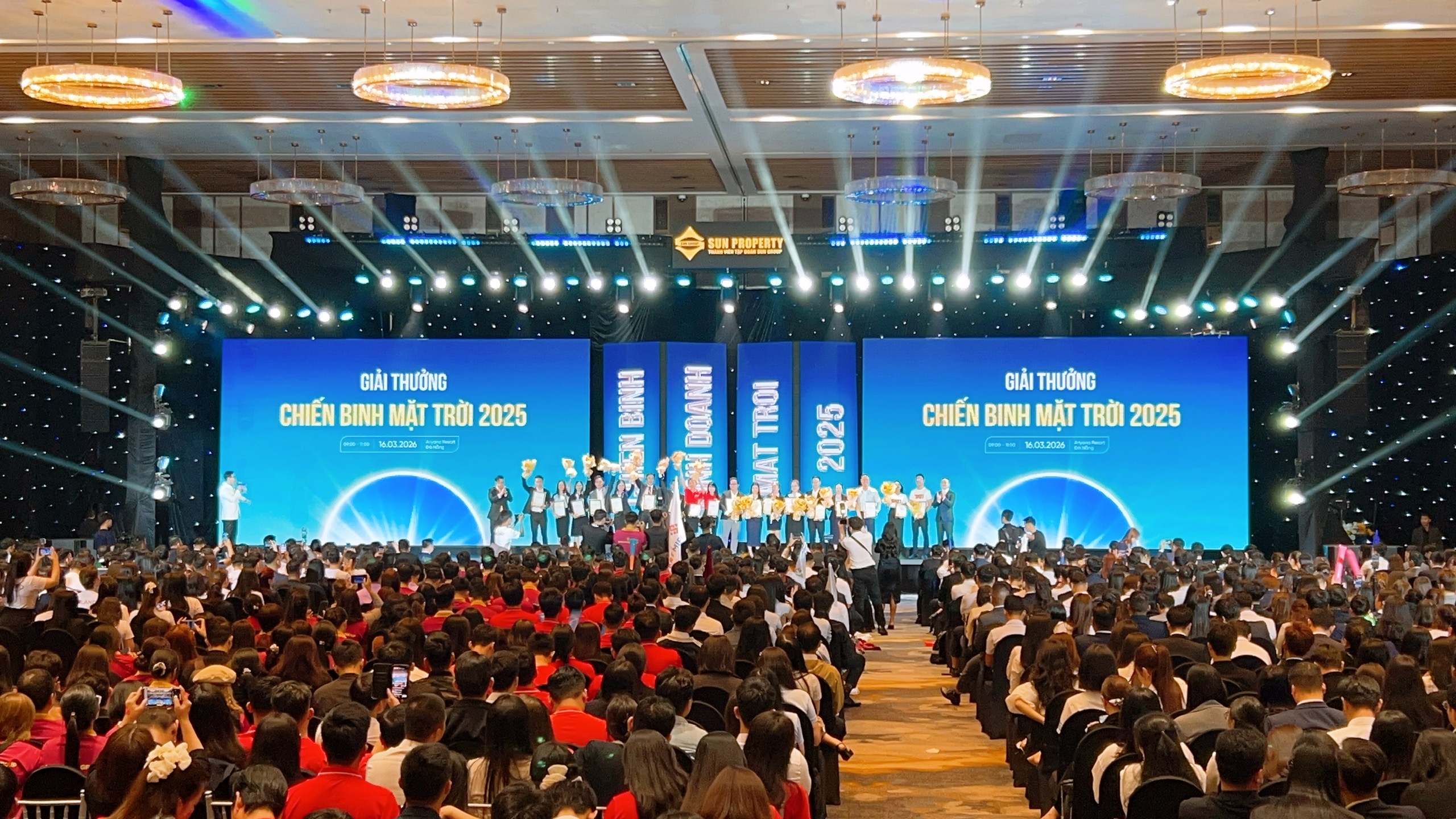 Vinh danh các chiến binh mặt trời 2025 tại dự án của Sun Property