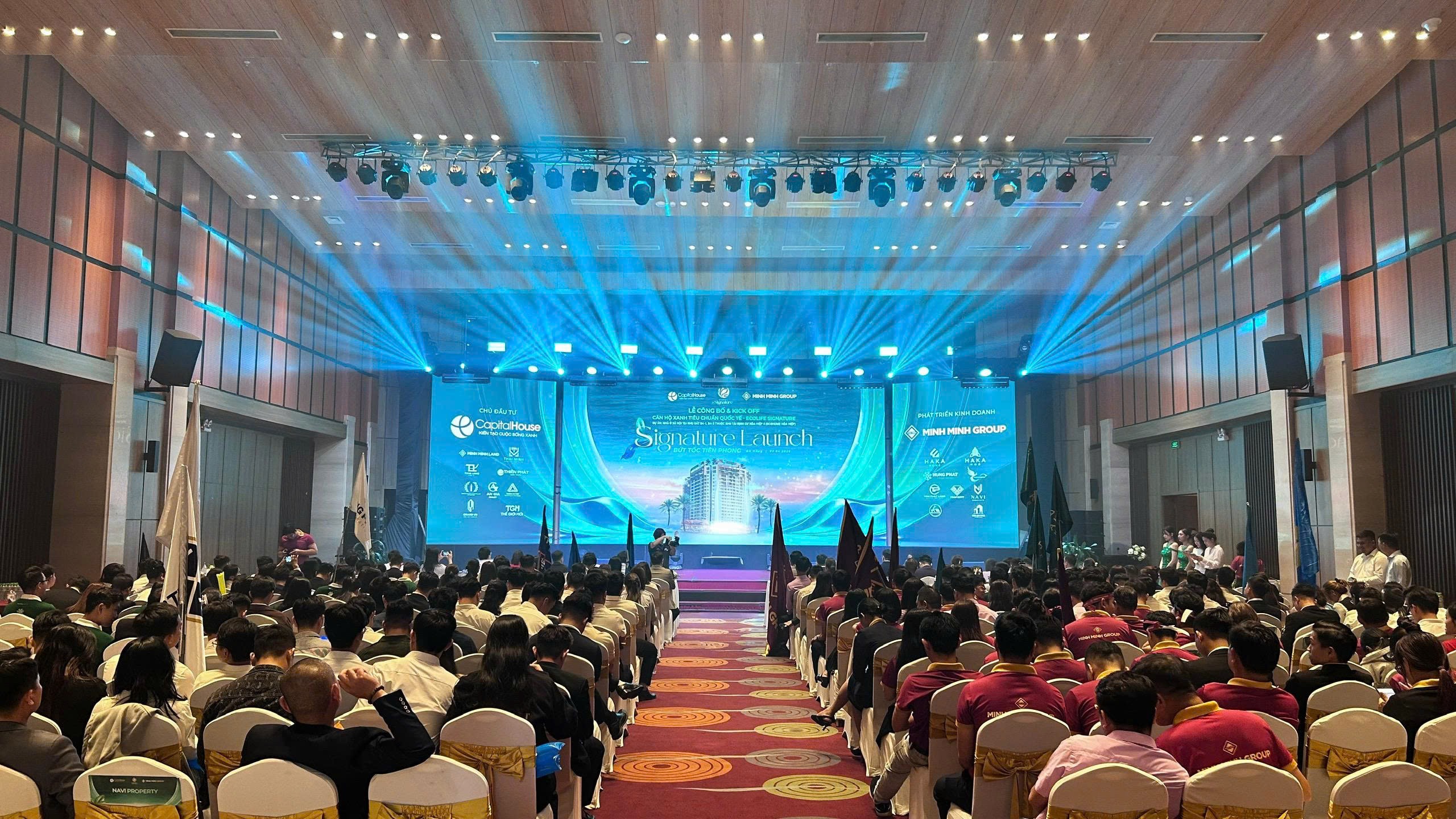 Toàn cảnh sự kiện Signature Launch dự án Ecolife Signature Toàn cảnh sự kiện Signature Launch dự án Ecolife Signature