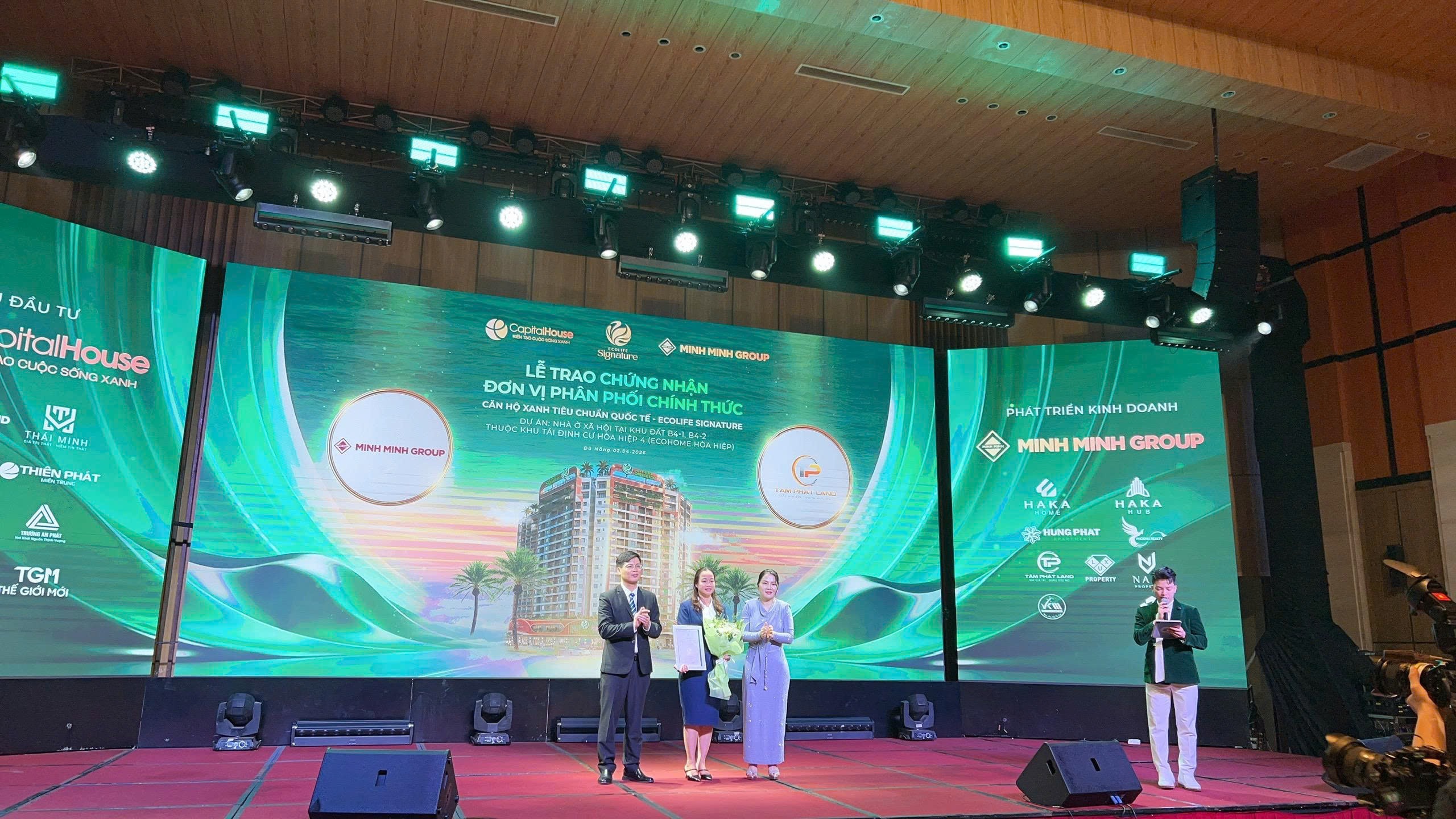 Tâm Phát Land nhận bảng vị đại lý phân phối chính thức Ecolife Signature Tâm Phát Land nhận bảng vị đại lý phân phối chính thức Ecolife Signature